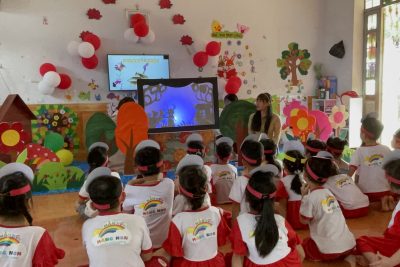 Trường MN Măng Non tổ chức chuyên đề ” Xây dựng trường mầm non lấy trẻ làm trung tâm ” giai đoạn 2021- 2025