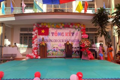 Ngày 04/06 trường MN Măng Non Ea kar đã tổ chức lễ tổng kết năm học 2021 – 2022