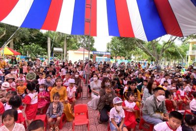 trường MN Măng Non thị trấn Ea Kar huyện Ea Kar tổ chức Lễ khai giảng năm học 2022 – 2023